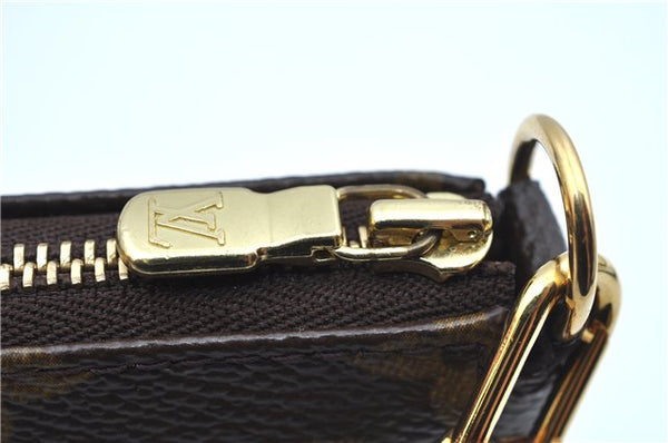 Auth Louis Vuitton Monogram Panda Pochette Accessoires Pouch M51981 LV J9061