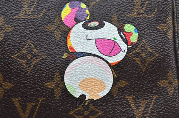 Auth Louis Vuitton Monogram Panda Pochette Accessoires Pouch M51981 LV J9061
