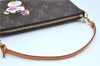 Auth Louis Vuitton Monogram Panda Pochette Accessoires Pouch M51981 LV J9062