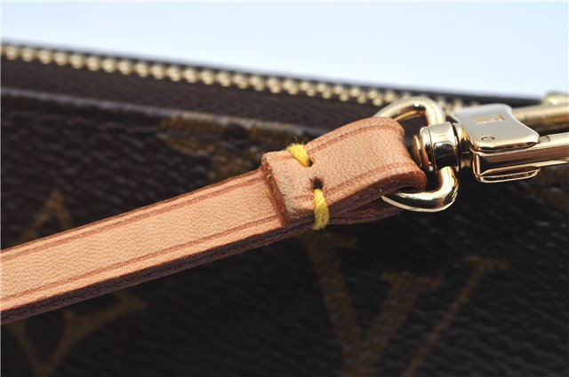 Auth Louis Vuitton Monogram Panda Pochette Accessoires Pouch M51981 LV J9062