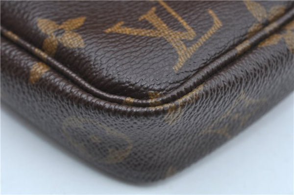 Auth Louis Vuitton Monogram Panda Pochette Accessoires Pouch M51981 LV J9062
