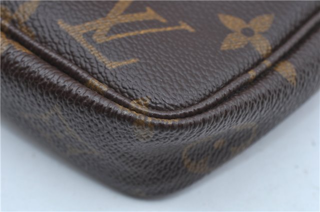 Auth Louis Vuitton Monogram Panda Pochette Accessoires Pouch M51981 LV J9062