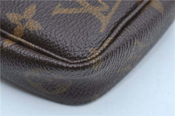Auth Louis Vuitton Monogram Panda Pochette Accessoires Pouch M51981 LV J9062