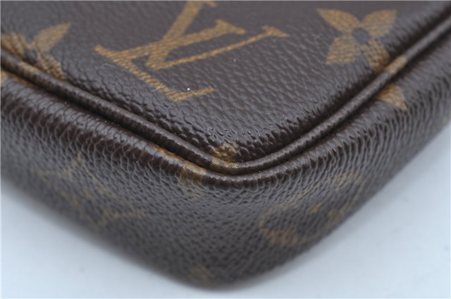 Auth Louis Vuitton Monogram Panda Pochette Accessoires Pouch M51981 LV J9062
