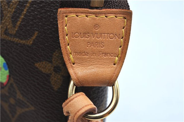 Auth Louis Vuitton Monogram Panda Pochette Accessoires Pouch M51981 LV J9062