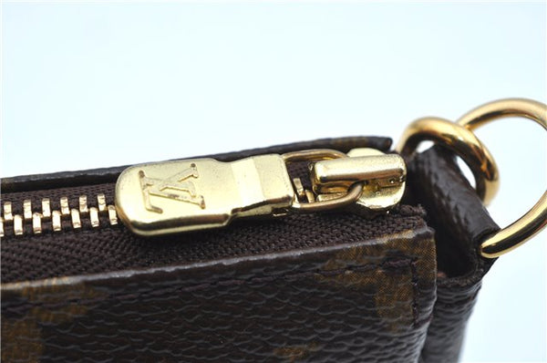 Auth Louis Vuitton Monogram Panda Pochette Accessoires Pouch M51981 LV J9062