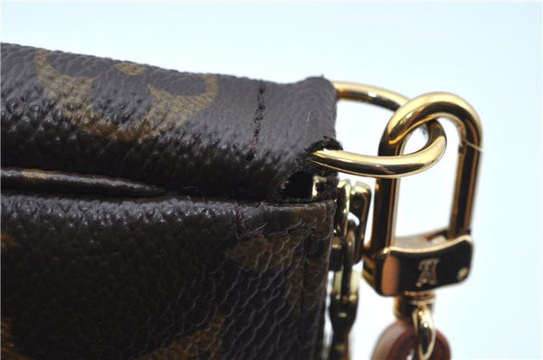 Auth Louis Vuitton Monogram Panda Pochette Accessoires Pouch M51981 LV J9062