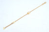 Authentic Christian Dior Chain Bracelet Gold Tone CD J9080