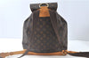 Authentic Louis Vuitton Monogram Montsouris GM Backpack M51135 LV J9090