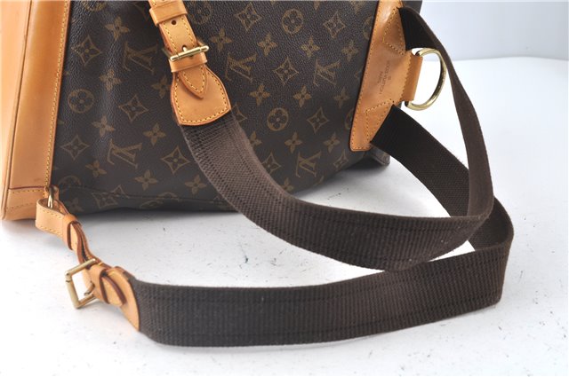 Authentic Louis Vuitton Monogram Montsouris GM Backpack M51135 LV J9090
