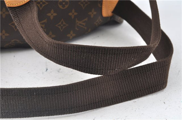 Authentic Louis Vuitton Monogram Montsouris GM Backpack M51135 LV J9090