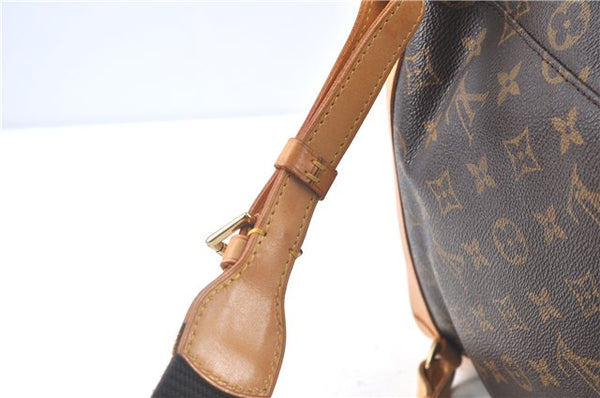 Authentic Louis Vuitton Monogram Montsouris GM Backpack M51135 LV J9090