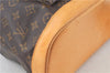 Authentic Louis Vuitton Monogram Montsouris GM Backpack M51135 LV J9090
