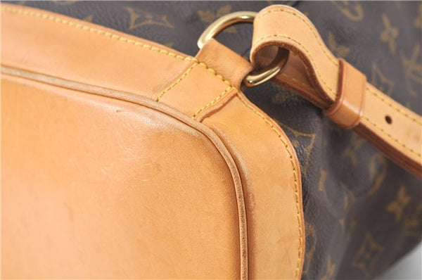 Authentic Louis Vuitton Monogram Montsouris GM Backpack M51135 LV J9090