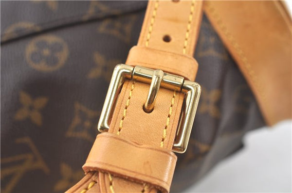 Authentic Louis Vuitton Monogram Montsouris GM Backpack M51135 LV J9090