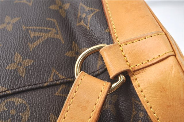Authentic Louis Vuitton Monogram Montsouris GM Backpack M51135 LV J9090