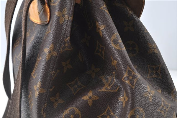 Authentic Louis Vuitton Monogram Montsouris GM Backpack M51135 LV J9090