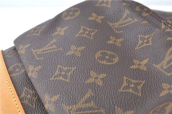 Authentic Louis Vuitton Monogram Montsouris GM Backpack M51135 LV J9090