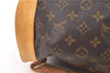 Authentic Louis Vuitton Monogram Montsouris GM Backpack M51135 LV J9090