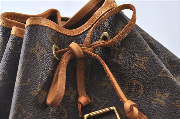 Authentic Louis Vuitton Monogram Montsouris GM Backpack M51135 LV J9090