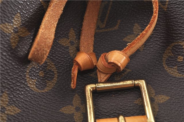 Authentic Louis Vuitton Monogram Montsouris GM Backpack M51135 LV J9090