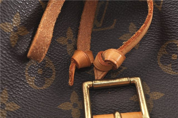 Authentic Louis Vuitton Monogram Montsouris GM Backpack M51135 LV J9090