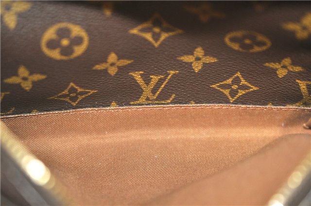 Authentic Louis Vuitton Monogram Montsouris GM Backpack M51135 LV J9090