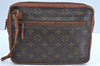 Authentic Louis Vuitton Monogram Pochette Sport Clutch Hand Bag Old Model J9095