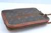 Authentic Louis Vuitton Monogram Pochette Sport Clutch Hand Bag Old Model J9095