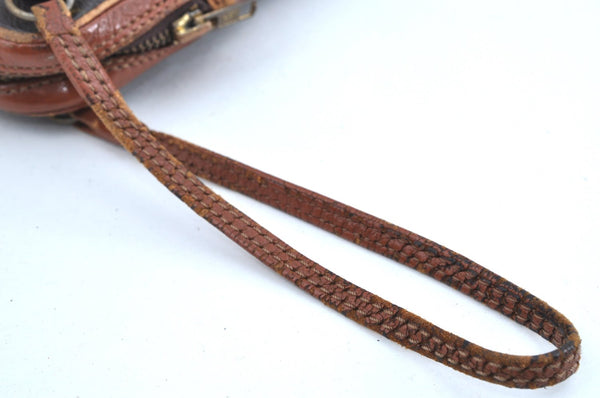 Authentic Louis Vuitton Monogram Pochette Sport Clutch Hand Bag Old Model J9095