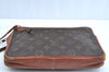 Authentic Louis Vuitton Monogram Pochette Sport Clutch Hand Bag Old Model J9095