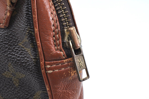 Authentic Louis Vuitton Monogram Pochette Sport Clutch Hand Bag Old Model J9095