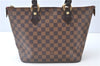 Authentic Louis Vuitton Damier Saleya PM Shoulder Tote Bag N51183 LV J9102