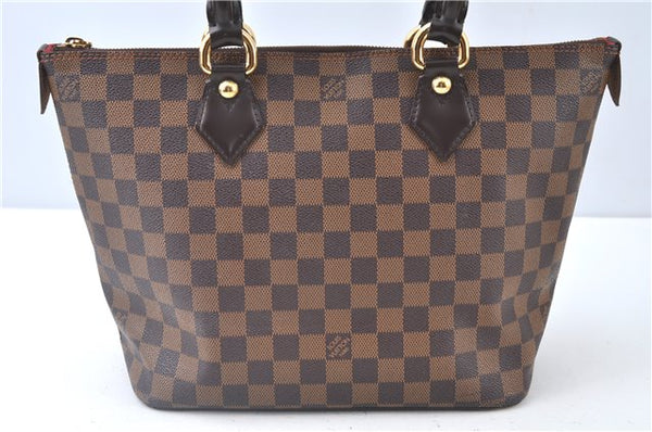 Authentic Louis Vuitton Damier Saleya PM Shoulder Tote Bag N51183 LV J9102