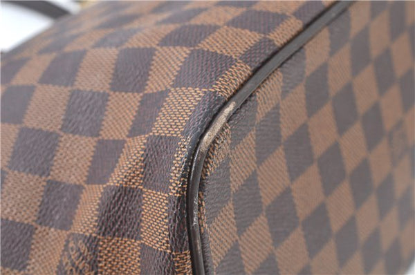 Authentic Louis Vuitton Damier Saleya PM Shoulder Tote Bag N51183 LV J9102