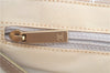 Authentic CHANEL New Travel Line Shoulder Tote Bag Nylon Leather Beige J9103