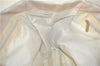 Authentic CHANEL New Travel Line Shoulder Tote Bag Nylon Leather Beige J9103