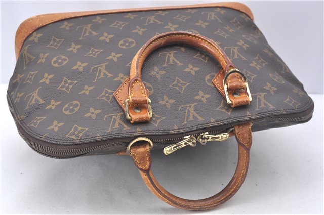 Authentic Louis Vuitton Monogram Alma Hand Bag M51130 LV J9125