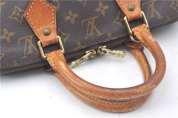 Authentic Louis Vuitton Monogram Alma Hand Bag M51130 LV J9125