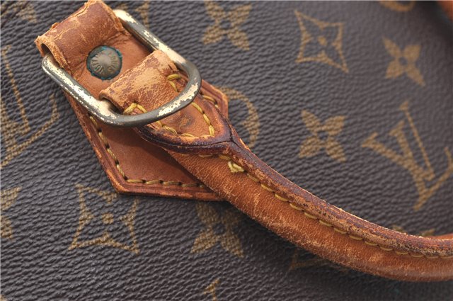 Authentic Louis Vuitton Monogram Alma Hand Bag M51130 LV J9125