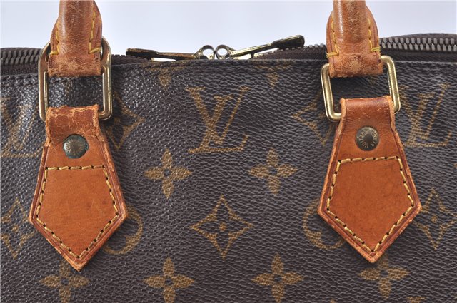 Authentic Louis Vuitton Monogram Alma Hand Bag M51130 LV J9125