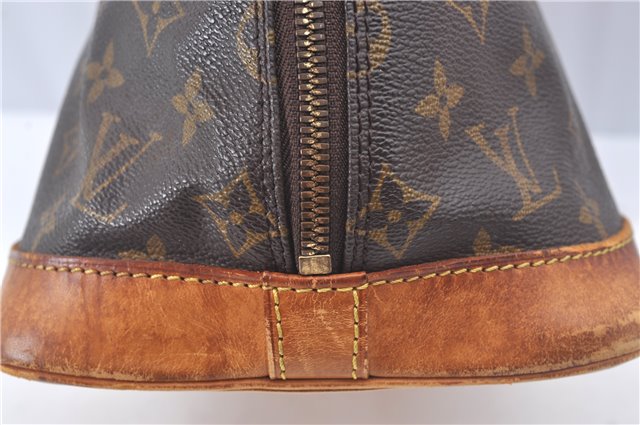 Authentic Louis Vuitton Monogram Alma Hand Bag M51130 LV J9125