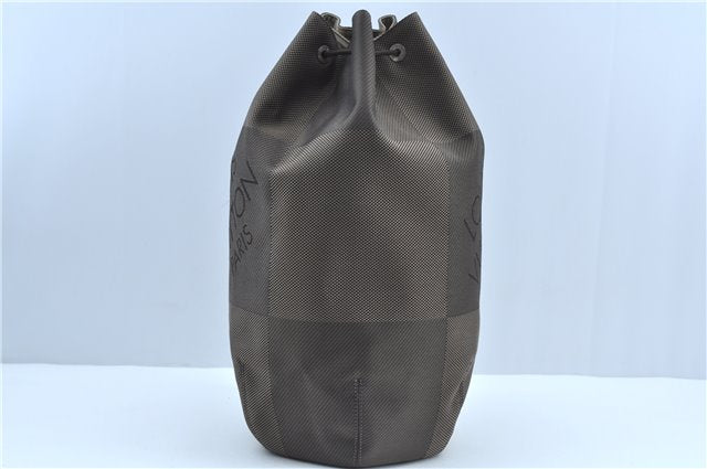 Authentic Louis Vuitton Damier Geant Matero PM Shoulder Cross Bag Brown LV J9131