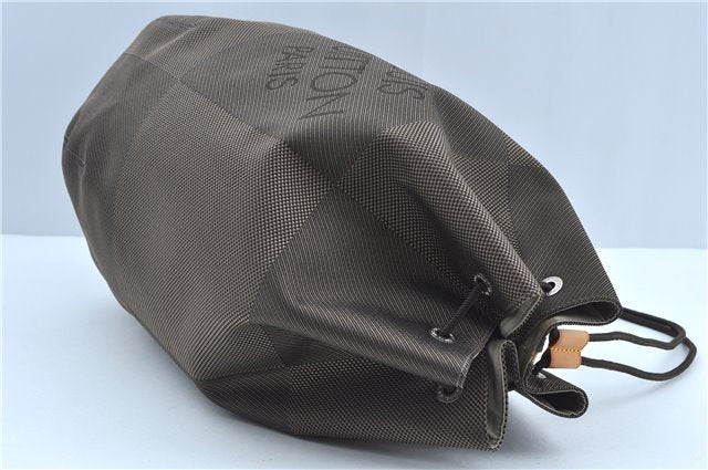 Authentic Louis Vuitton Damier Geant Matero PM Shoulder Cross Bag Brown LV J9131