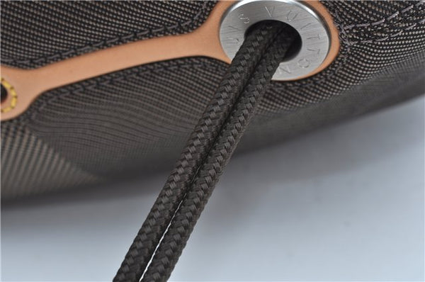 Authentic Louis Vuitton Damier Geant Matero PM Shoulder Cross Bag Brown LV J9131