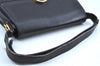 Authentic GUCCI Shoulder Hand Bag Purse Leather Black J9136