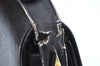 Authentic GUCCI Shoulder Hand Bag Purse Leather Black J9136