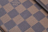 Authentic Louis Vuitton Damier Ipanema GM Shoulder Cross Bag N51292 LV J9141