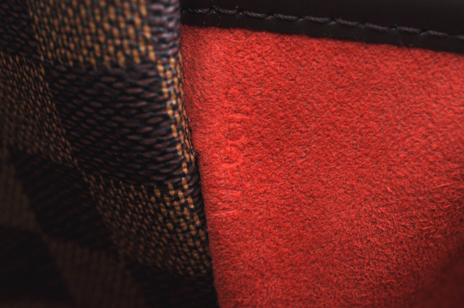 Authentic Louis Vuitton Damier Ipanema GM Shoulder Cross Bag N51292 LV J9141