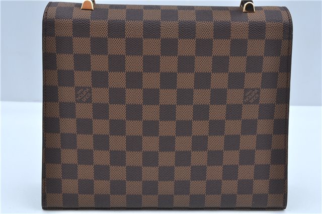 Authentic Louis Vuitton Damier Malesherbes Hand Bag Purse N51379 LV J9142